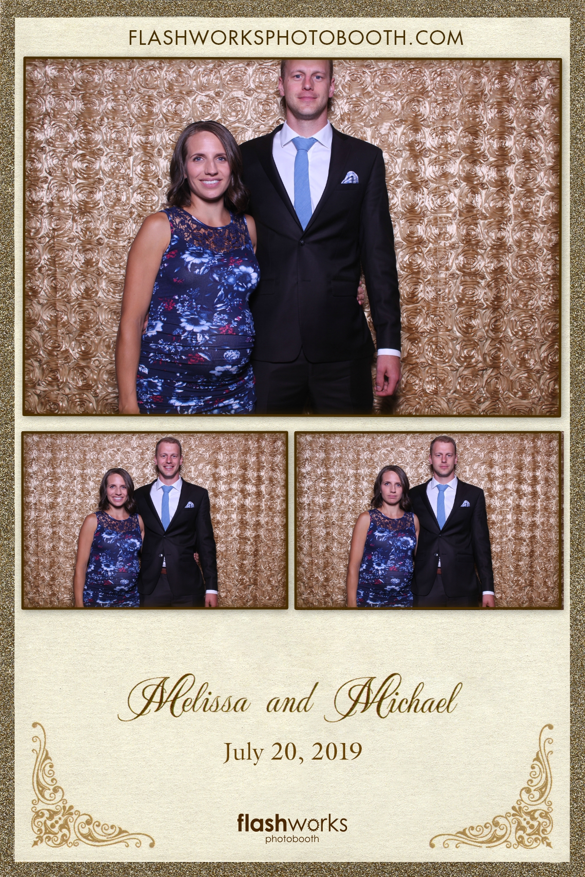Michael and Melissa's Wedding | View more photos from the event at gallery.flashworksphotobooth.com/u/FlashworksPhotoboothInc/Michael-and-Melissas-Wedding